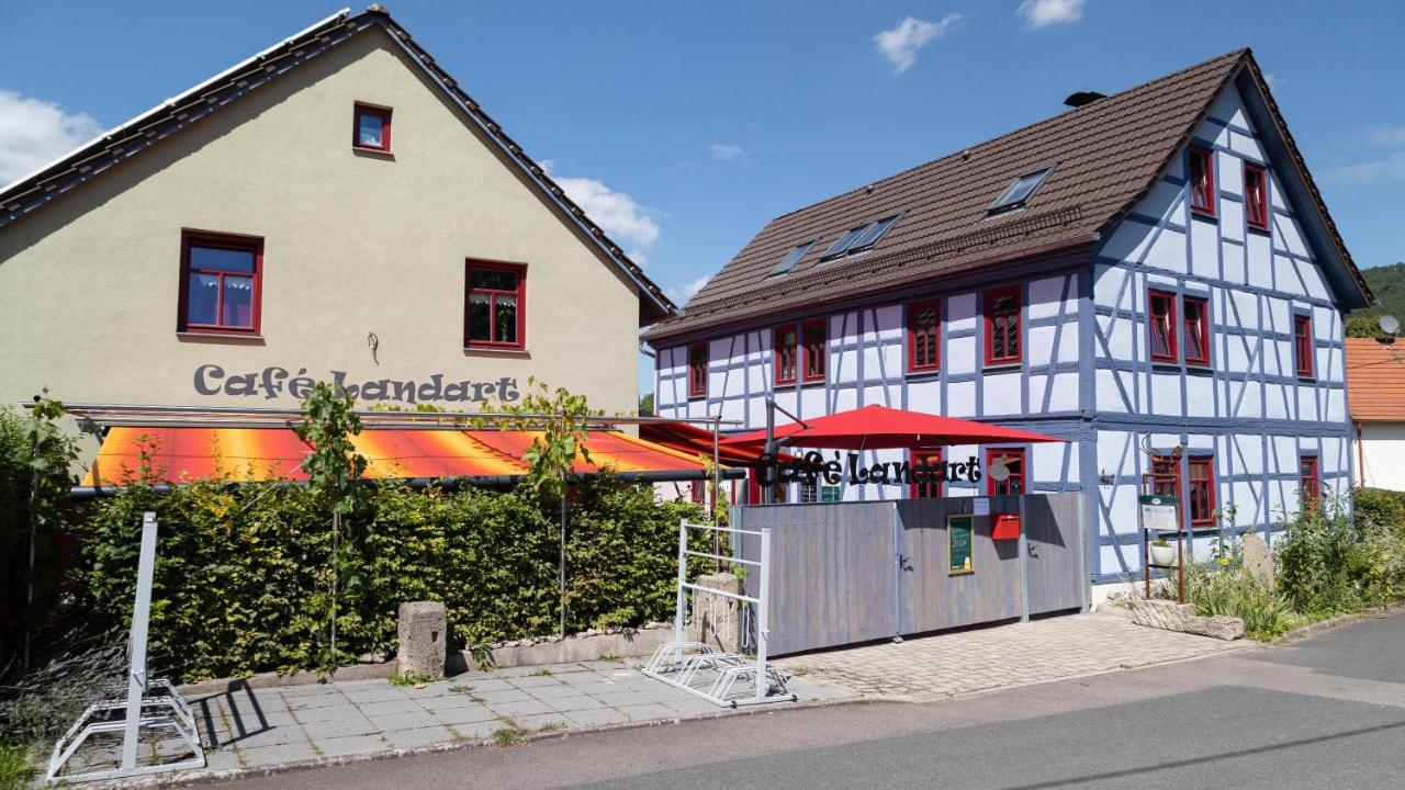 Cafe Landart Im Thueringer Finistere Apartment Plaue  Ngoại thất bức ảnh