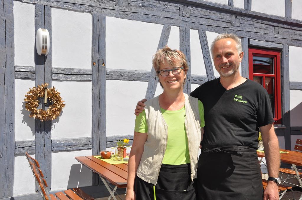 Cafe Landart Im Thueringer Finistere Apartment Plaue  Ngoại thất bức ảnh