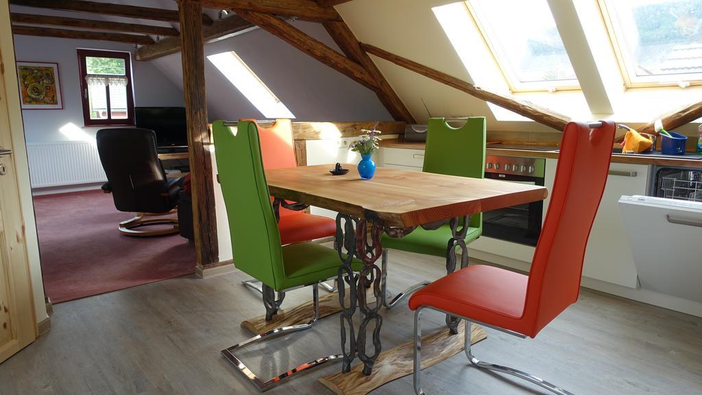 Cafe Landart Im Thueringer Finistere Apartment Plaue  Ngoại thất bức ảnh