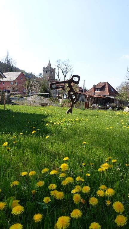 Cafe Landart Im Thueringer Finistere Apartment Plaue  Ngoại thất bức ảnh