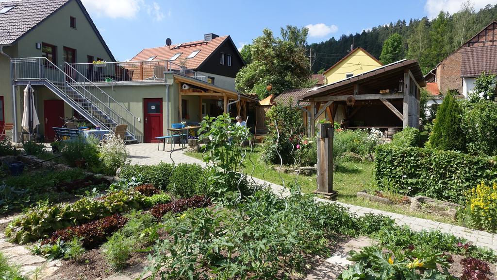 Cafe Landart Im Thueringer Finistere Apartment Plaue  Ngoại thất bức ảnh