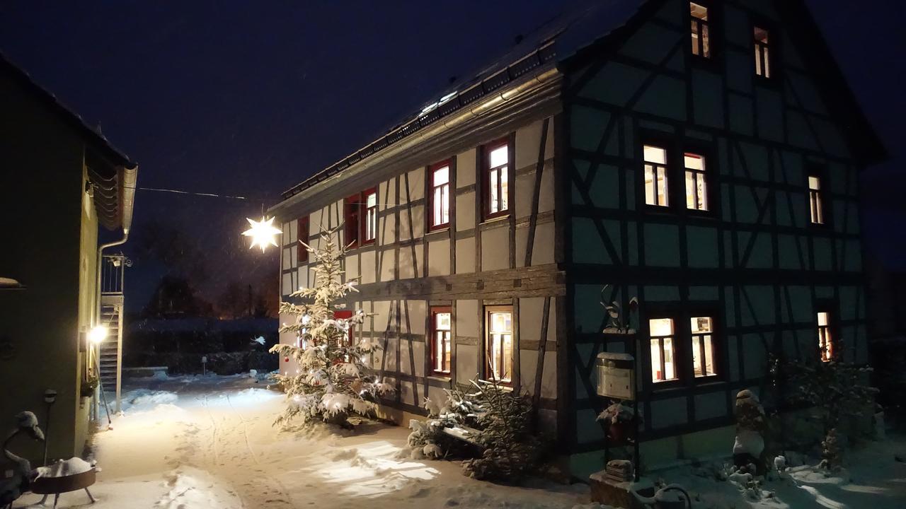 Cafe Landart Im Thueringer Finistere Apartment Plaue  Ngoại thất bức ảnh